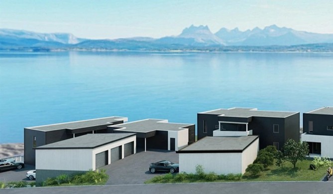Hunstad Sør - 9 flotte leiligheter i fremste rekke mot sjøen. Bygging pågår.